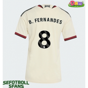 Manchester United Bruno Fernandes #8 Tredje Tröja Kvinnor 2026-27 Kortärmad
